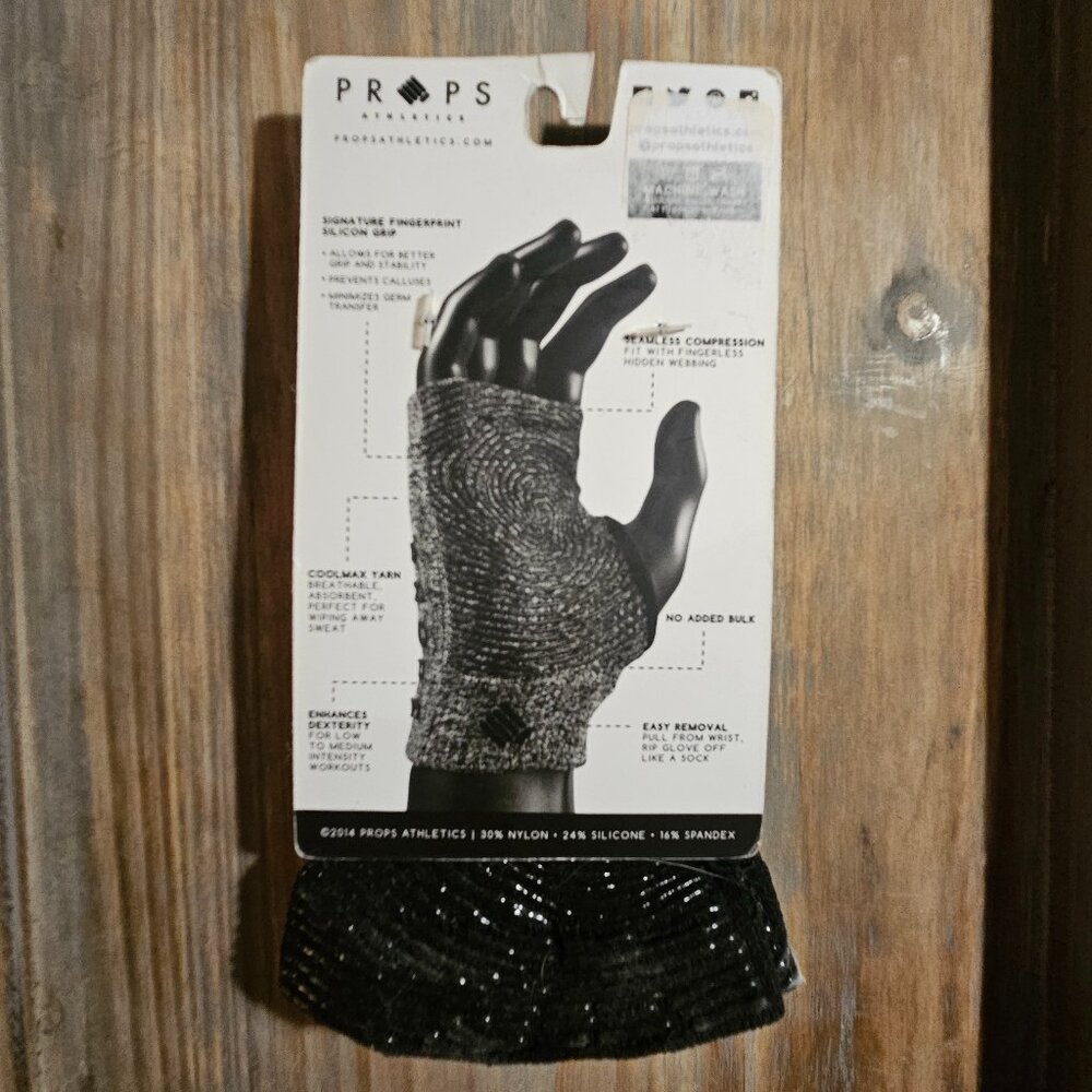 Props Athletics Freedom Black workout gloves